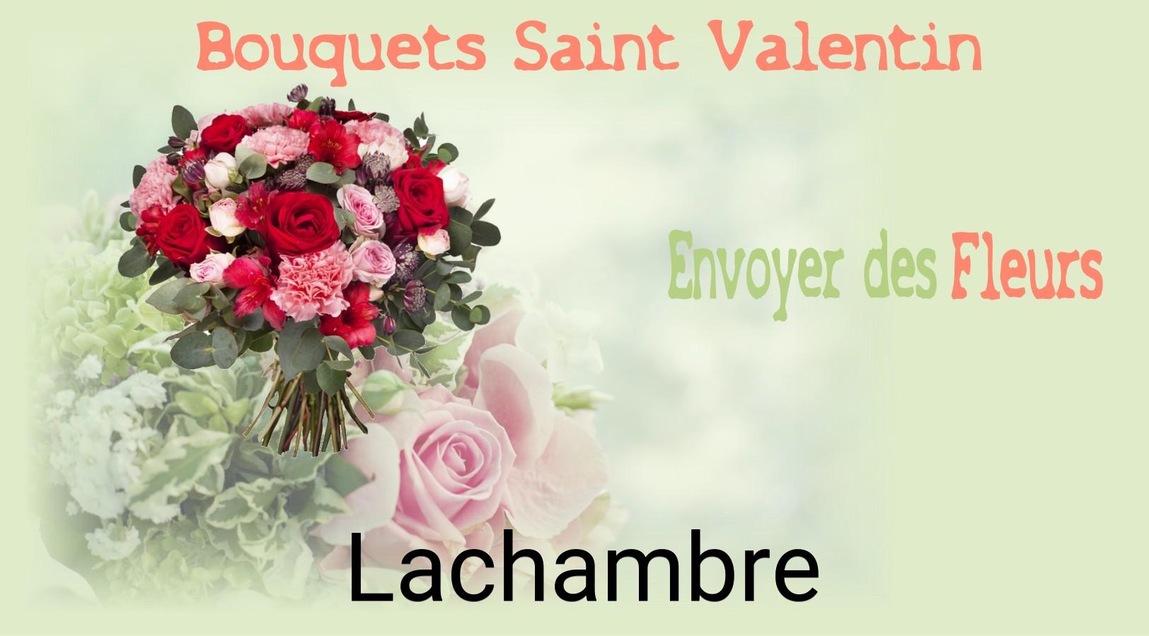 Roses de Saint-Valentin livrées à Lachambre